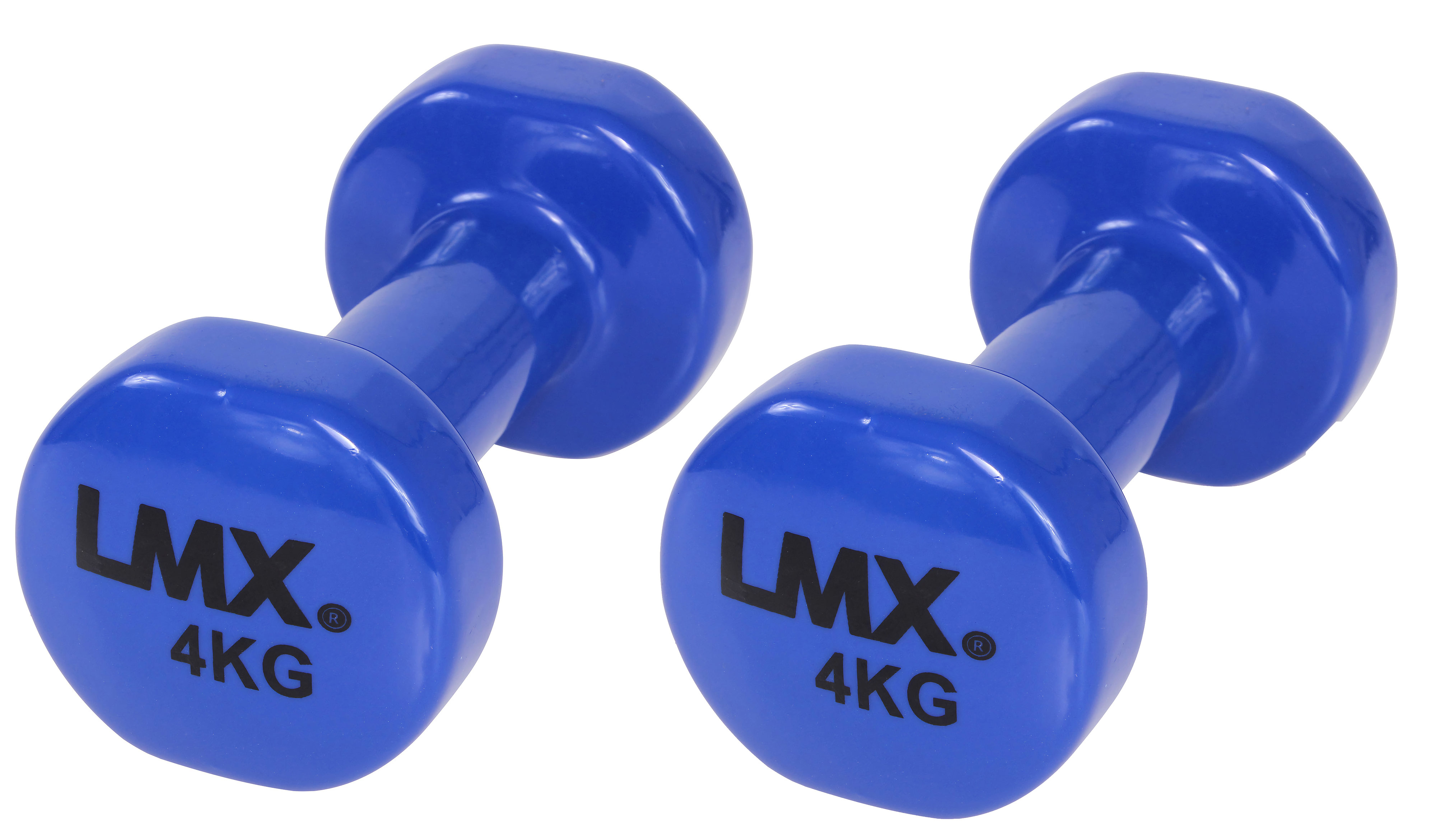 Lmx  Vinyl Håndvægtsæt 4 Kg Dark Blue