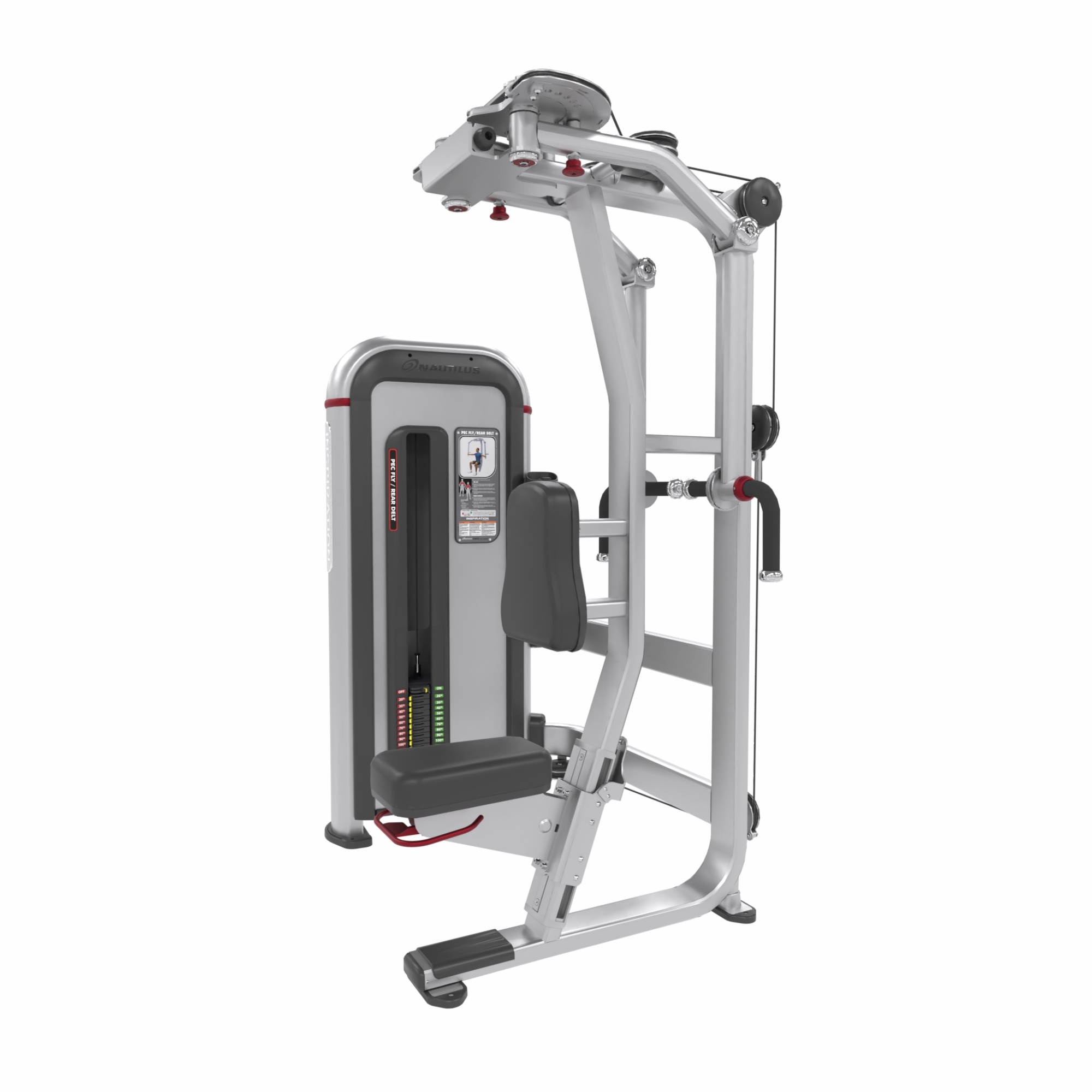 Nautilus Inspiration Pec Fly Rear Deltoid Sølv