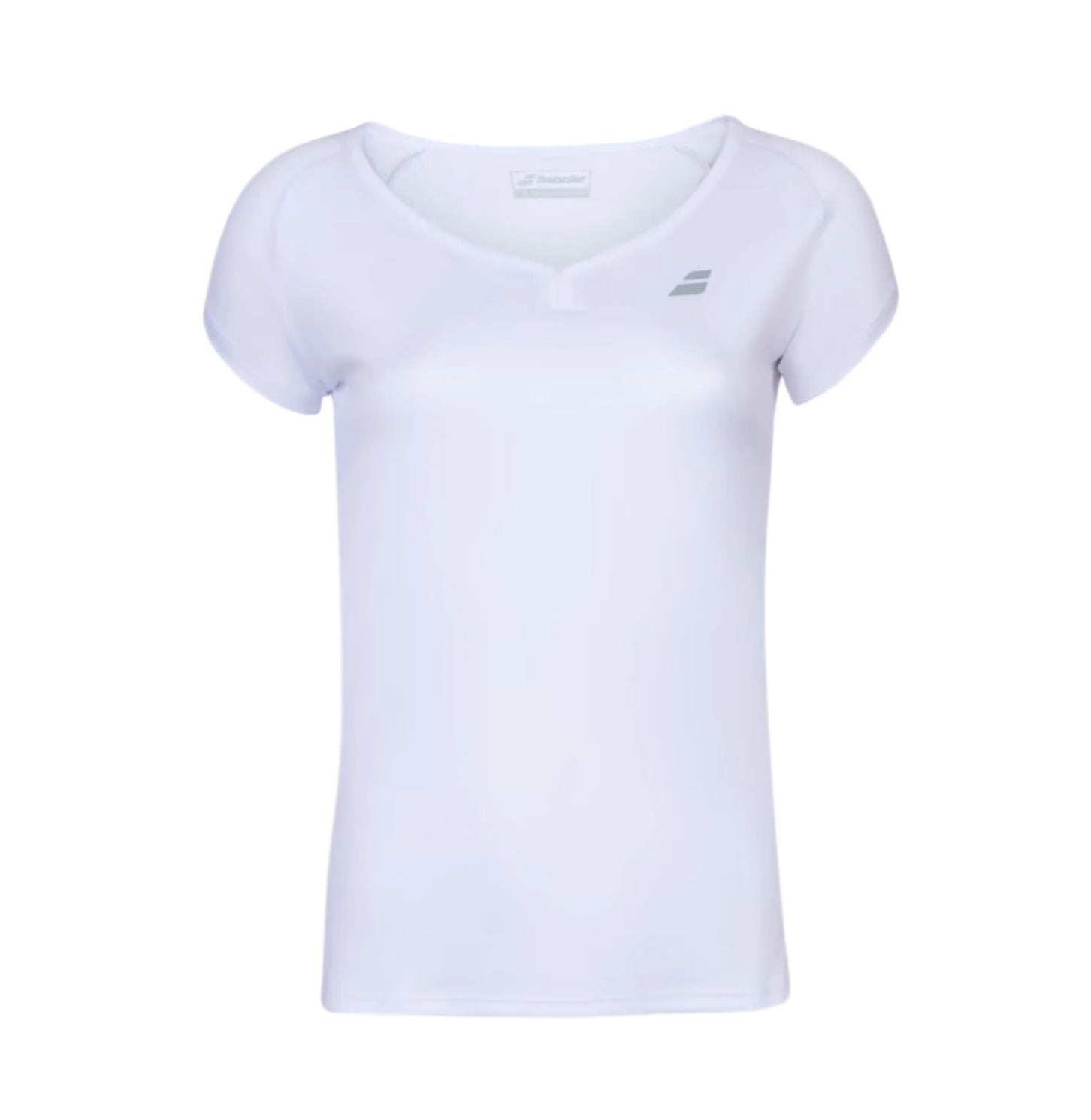 Babolat Play Cap Sleeve Dame Top  Hvid    S