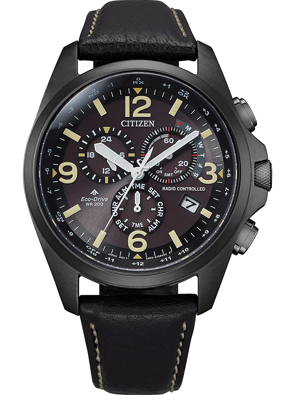 Citizen Cb5925 15e Herreur Eco Drive Radiostyret