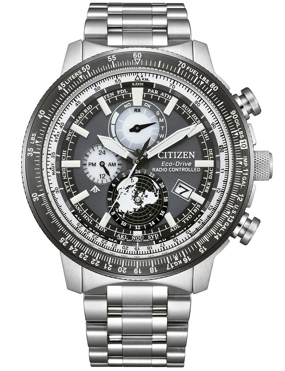 Citizen By3006 53h Herreur Promaster Sky Geo Trecker Eco Drive