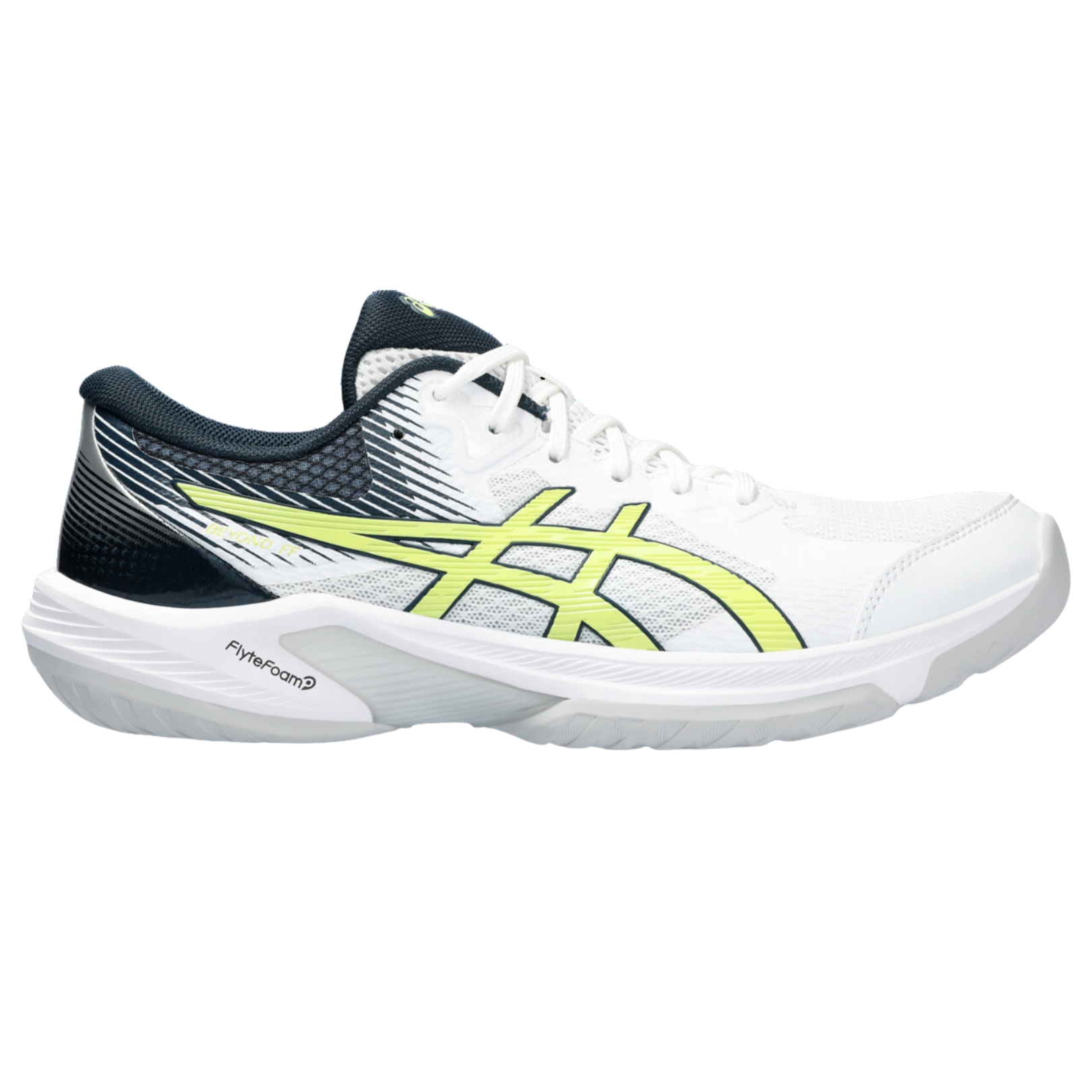 Asics Beyond Ff White Glow Yellow   Old