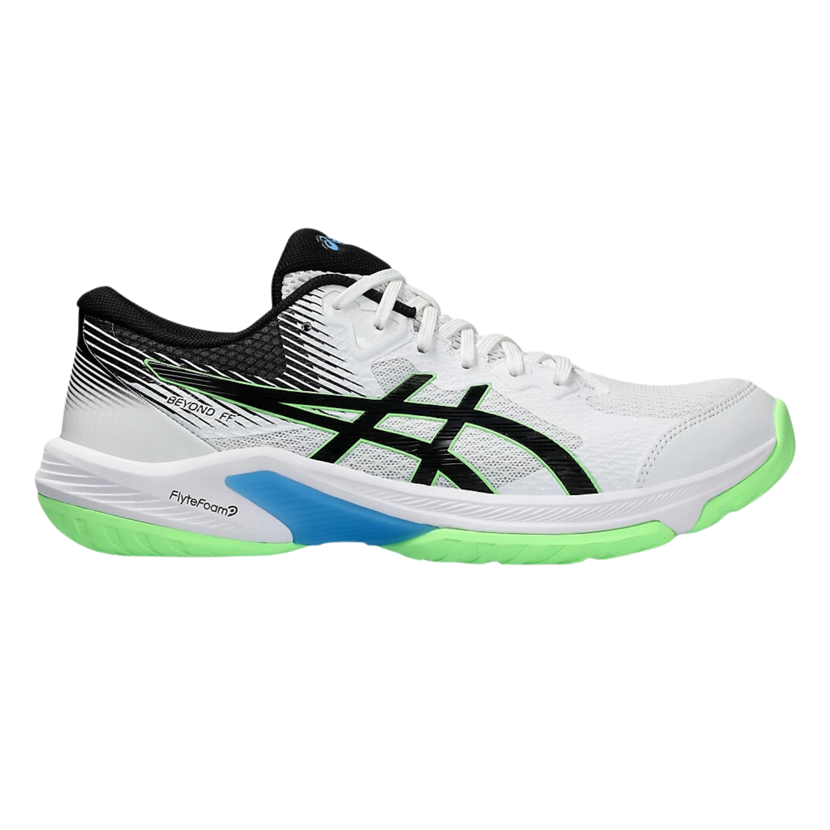 Asics Beyond Ff White Lime Burst   Old