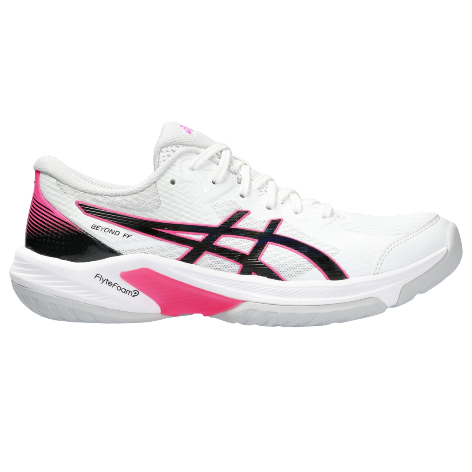 Asics Beyond Ff Women White Hot Pink   Old
