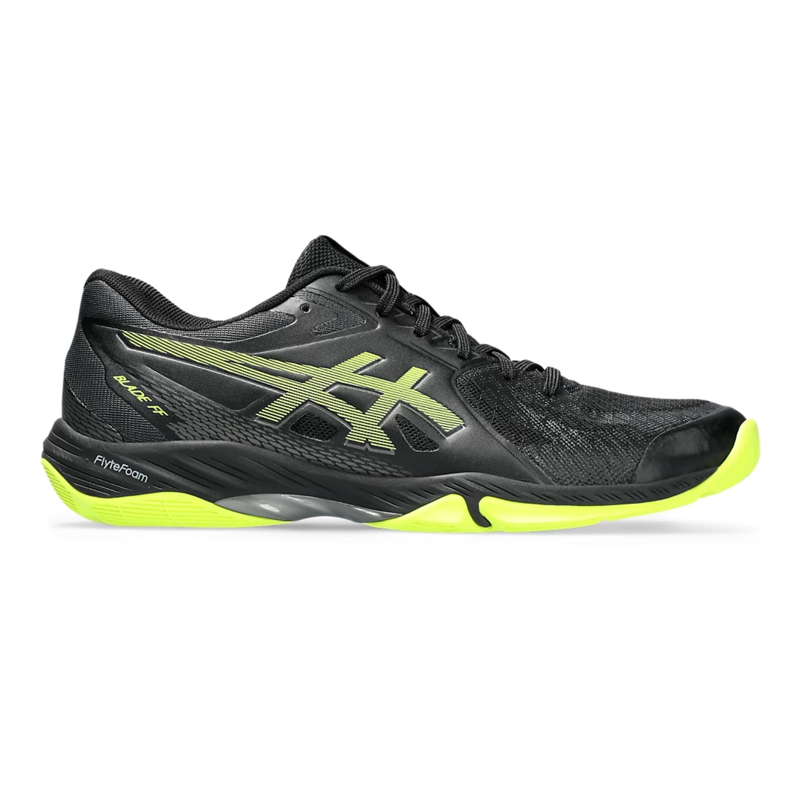 Asics Blade Ff Black Safety Yellow   Old