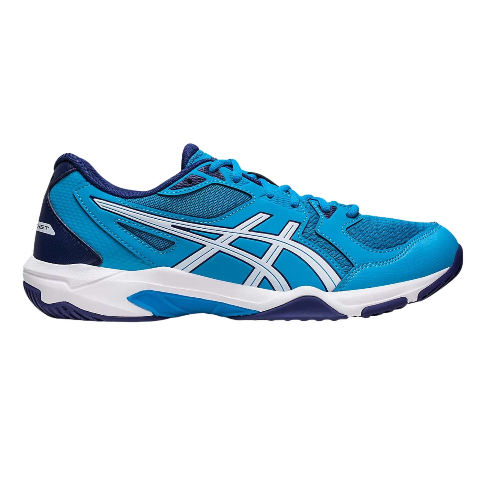 Asics Gel Rocket 10 Island Blue White   Old