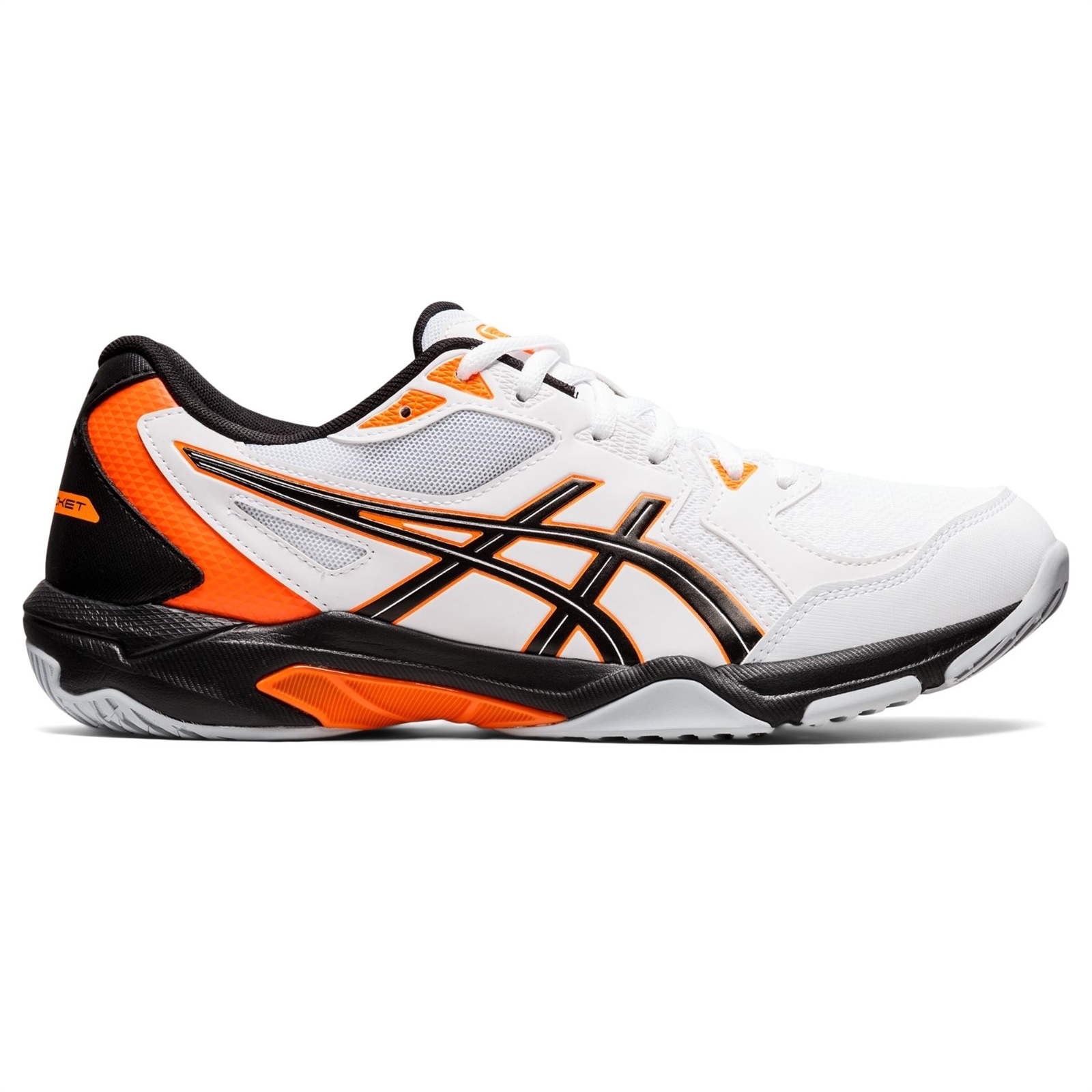 Asics Gel Rocket 10 White Shocking Orange   Old