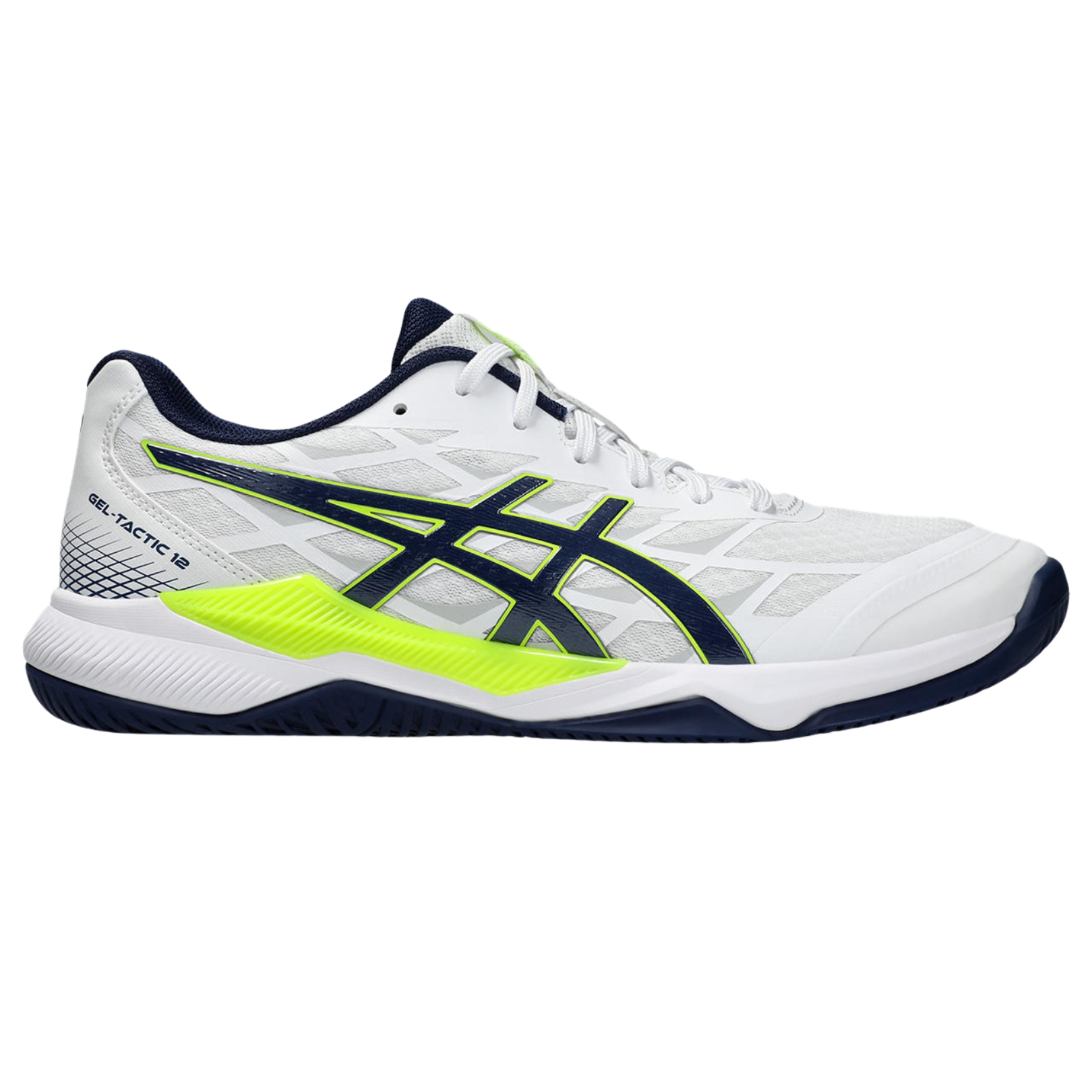 Asics Gel Tactic 12 White Blue Expanse   Old